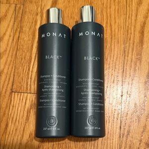 Monat Black Shampoo + Conditioner - Black